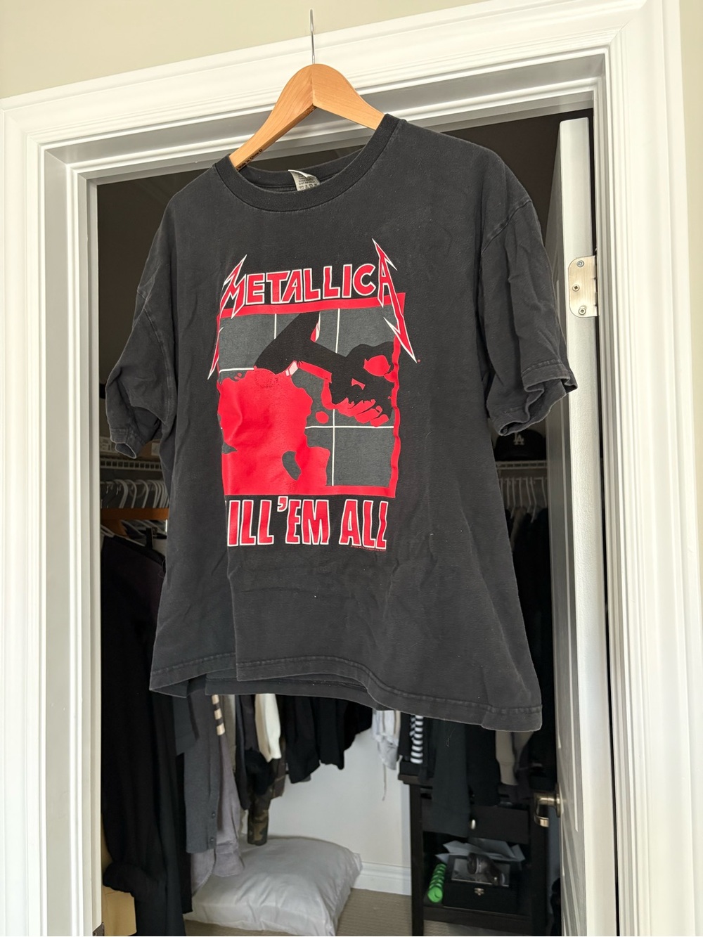 1994 Metallica Kill Em All Size XL Cyprus Tag